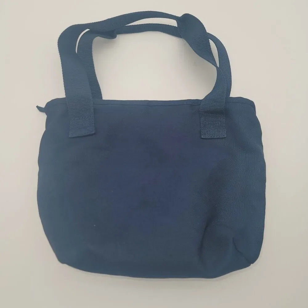 Polo Ralph Lauren Classic Pony Insulated Lunch Tote Newport Navy Blue Red Logo